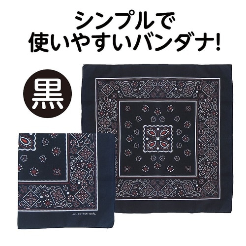1248 バンダナ黒