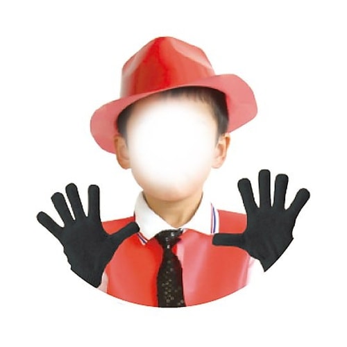 2266 カラーのびのび手袋蛍光ピンク