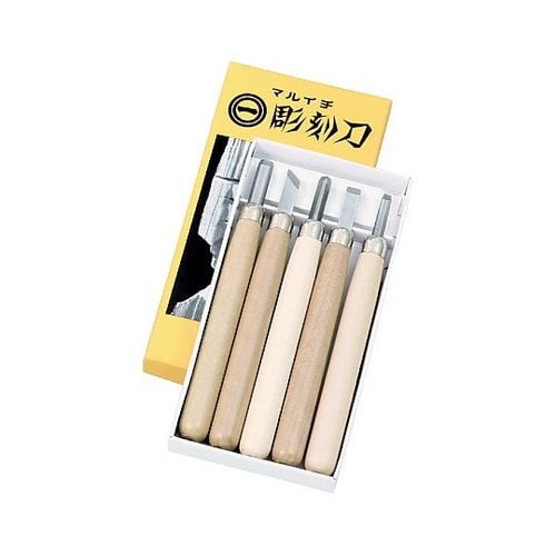 32275 マルイチ彫刻刀5本組