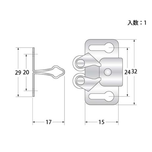 17602 ローラーキャッチ 中