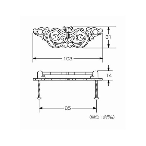 30202 千鳥かん ピッチ85mm