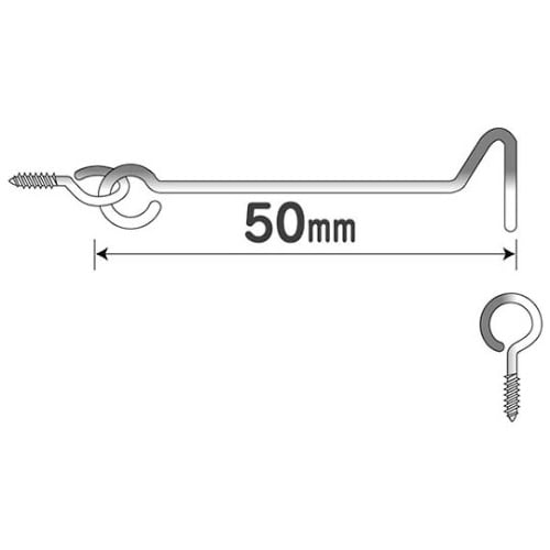 鉄ユニクロアオリ止 50mm ユニクロ