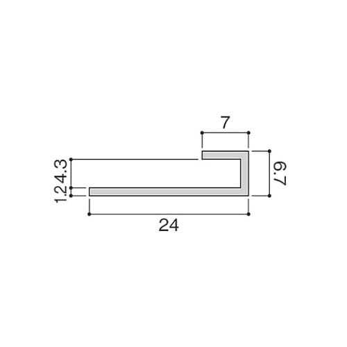 AJ7432 アルミジョイナー7×4.3