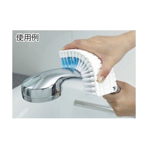 ハンドブラシ 曲がるタイルブラシ ソフト