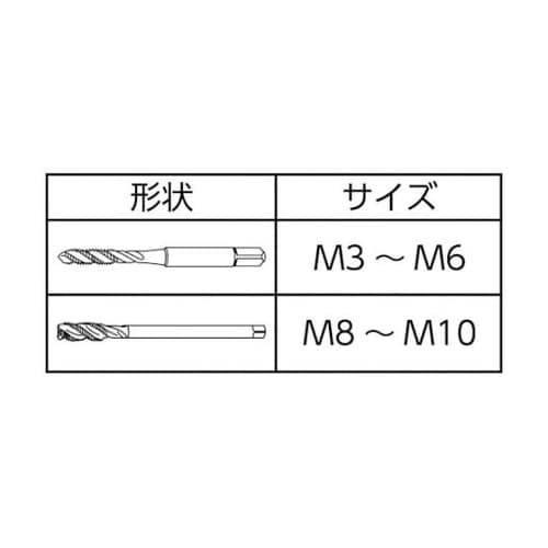 ISPM6X1BP スパイラルタップ
