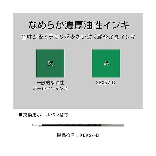 XBXS7−D ボールペン替芯