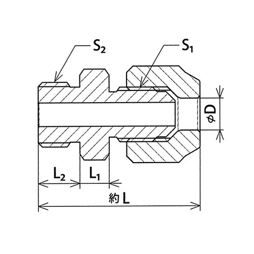 FGM−82818 フレアジョイント