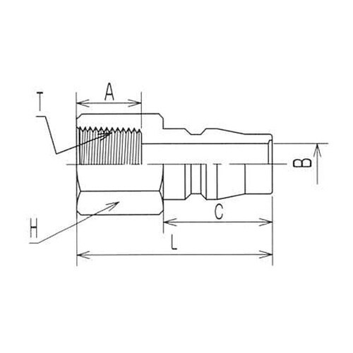 BLY22−PFFカプラー/プラグ用ネジ