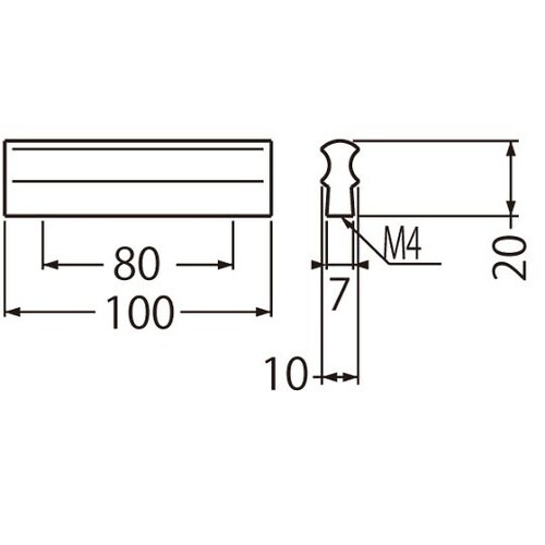 A−12 ライアンハンドル大シルバー