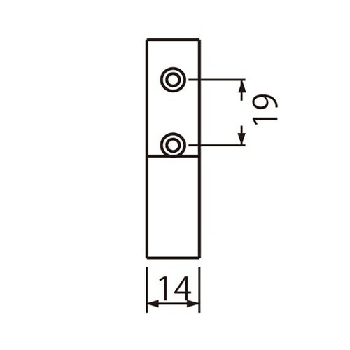 A−38 L形フック特大シルバー