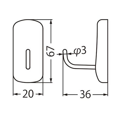 C−30C ピアノフックLパールゴールド
