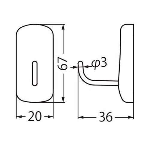 C−30M ピアノフックLパールシルバー