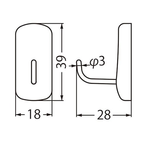 C−30M ピアノフックSパールシルバー