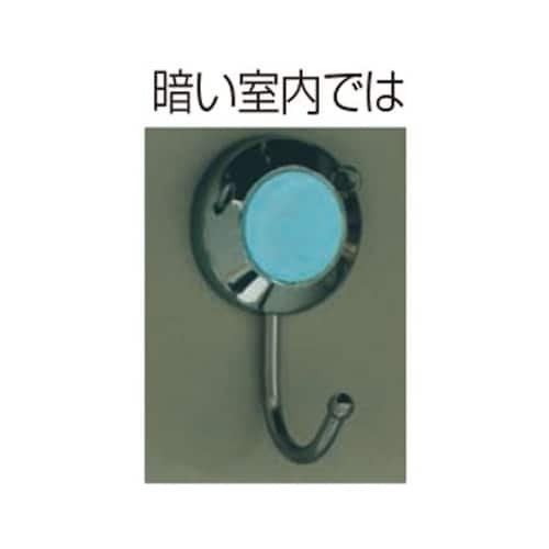 C−156 ラウンドフック蓄光30クロム