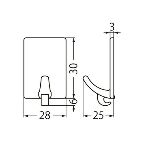 C−202プチフック付フック30オレンジ