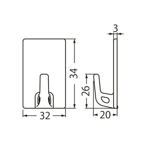 C−203カジュアルフック34マスタード