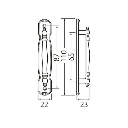 DZ−6 パリ座付取手豆GB