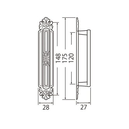 DZ−13 スコッチ座付取手大GB