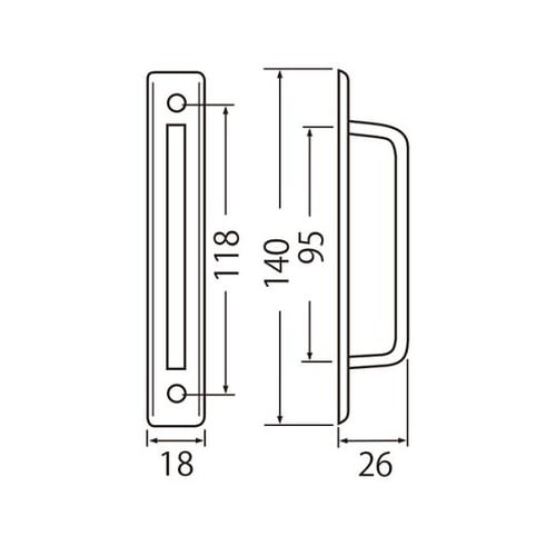 DZ−100 角100番座付取手大GB