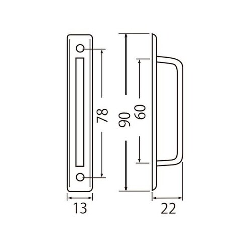 DZ−100 角100番座付取手小小GB