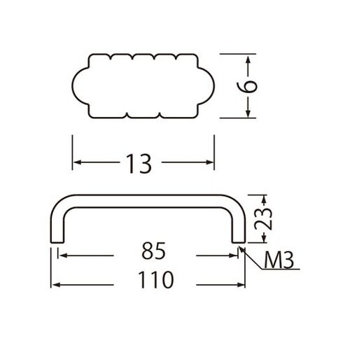 HB−26 スコアハンドル中GB