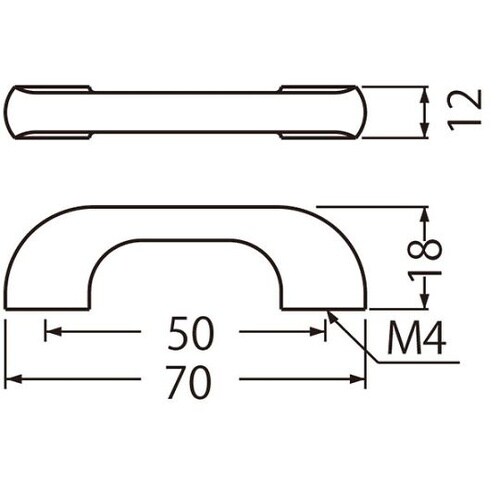 HW−4 新甲丸ハンドル小小ウッド