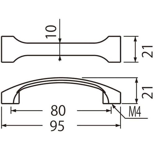 HZ−5ハンドル小ホワイト