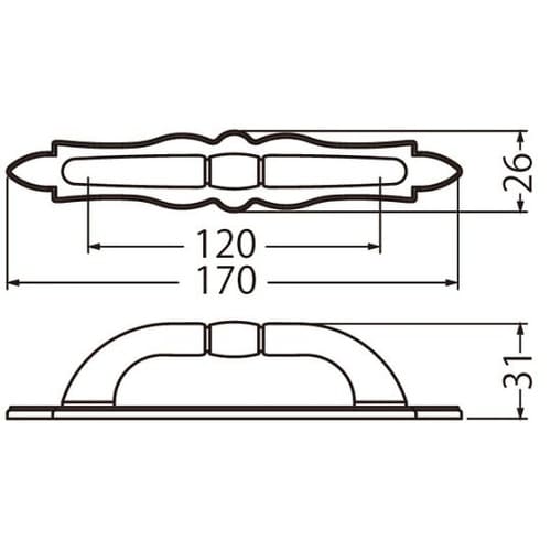 HZ−63シーズハンドル120ホワイト