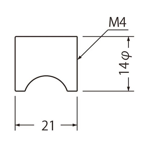 KB−2 ニューカットツマミ14径仙徳