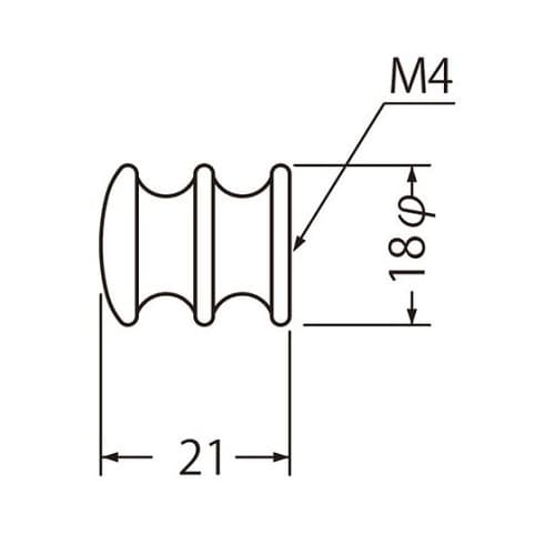 KB−79 ショップツマミクローム