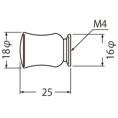 KB−91 プレシャスツマミ18径仙徳