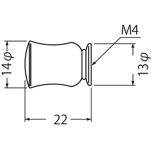 KB−91 プレシャスツマミ14径仙徳