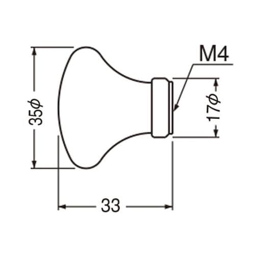 KT−6 ビュッフェツマミ白/純金