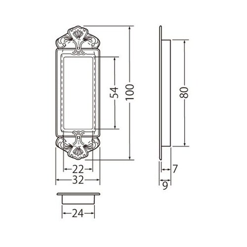 MZ−1 カトレア長戸引手GB