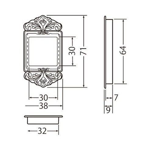 MZ−2 カトレア角戸引手仙徳