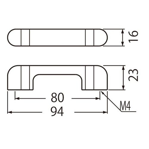 P−47 ポリウッドハンドル小小カリン塗
