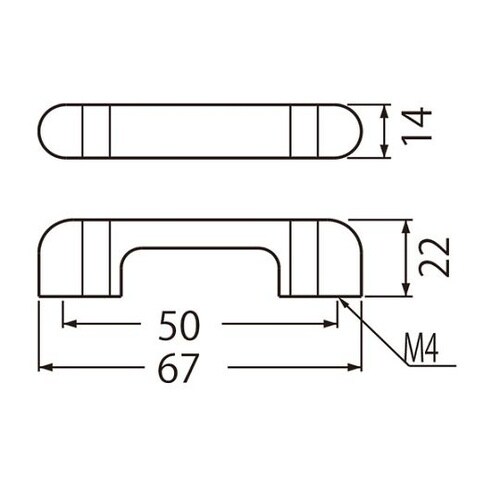 P−47B木目ポリウッドハンドル豆ナラ