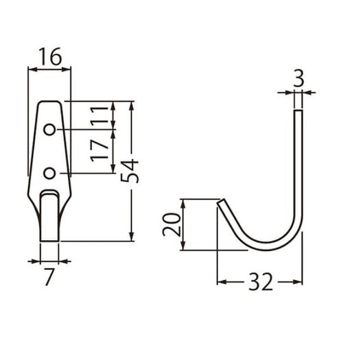 ST261 シルビアフックソフトミラー
