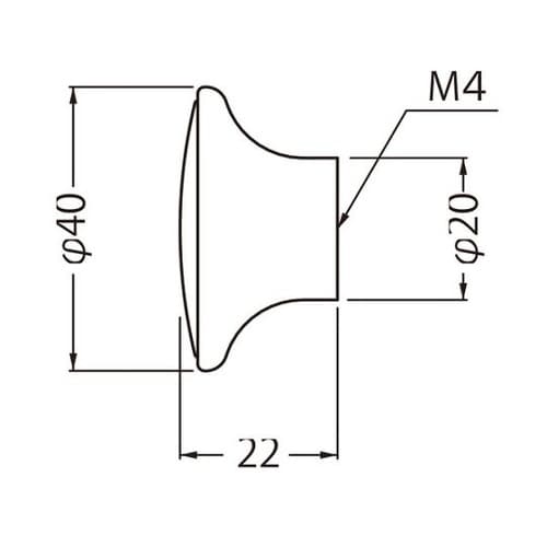KP12 ホイップツマミアイボリ