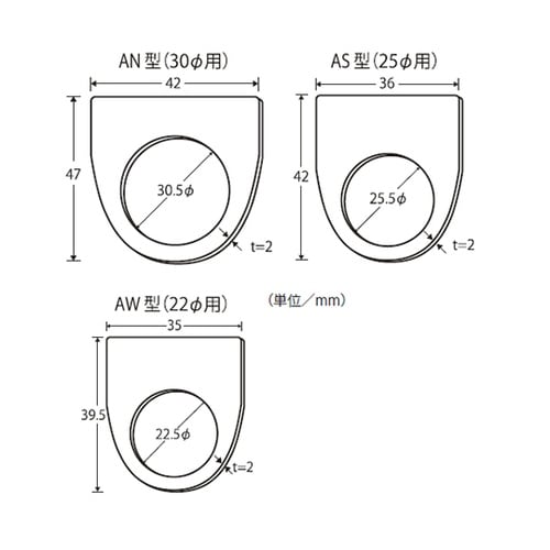 AW−J31 アクリル銘板φ22切−入