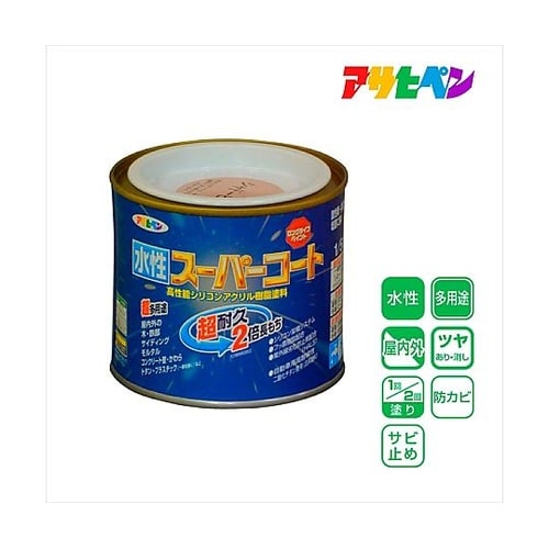 水性スーパーコート1/5Lシャドーピンク