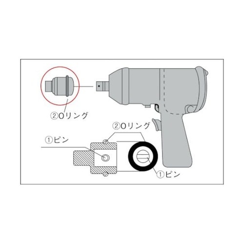RINGP75 インパクト用Oリング