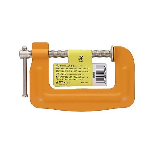 C−7538鋼製Cクランプ75×38mm
