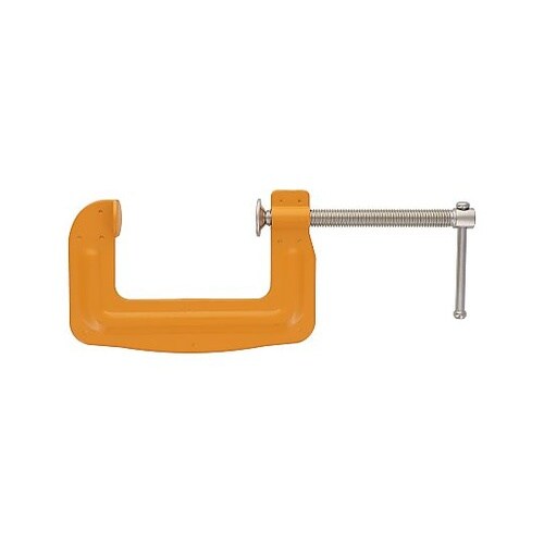 C−7538鋼製Cクランプ75×38mm