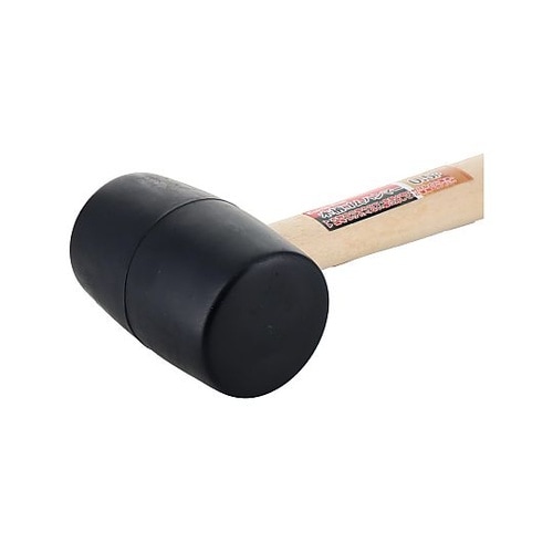 CGH−05B 木柄ゴムハンマー(黒)