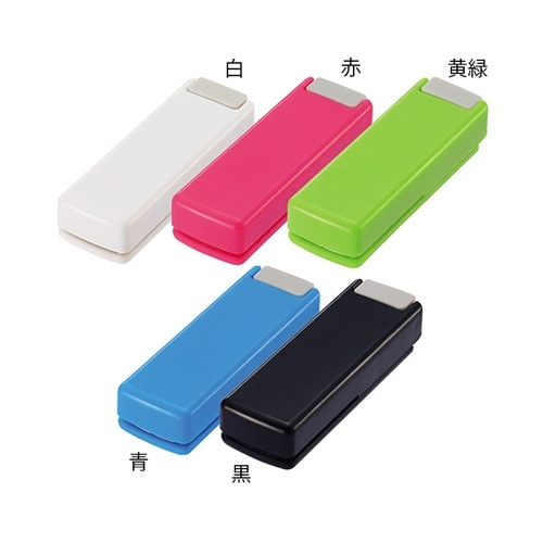 M20−6 コンパクトホッチキス 黄緑