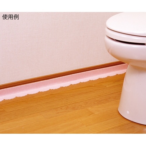 便器すきまテープ ピンク 1個(2枚入)