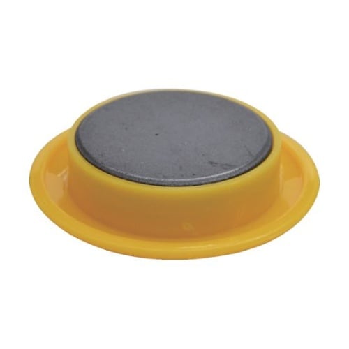 カラーボタン30Φ5P−黄 1パック(5