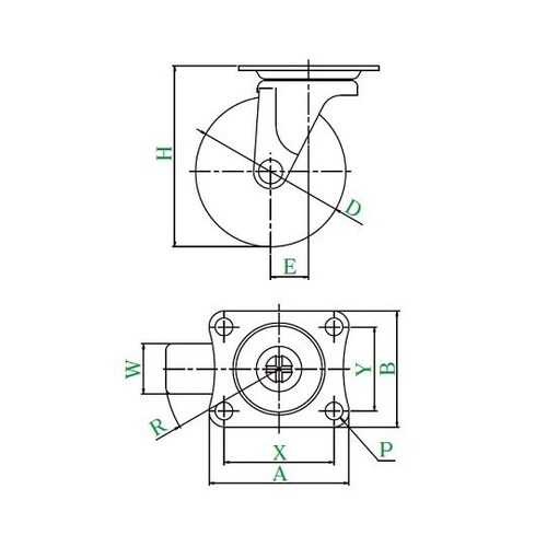 G−75EL G型 自在車75mm