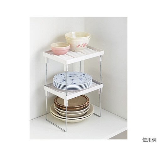 ABS樹脂製積み重ね棚ラックワン ミニ